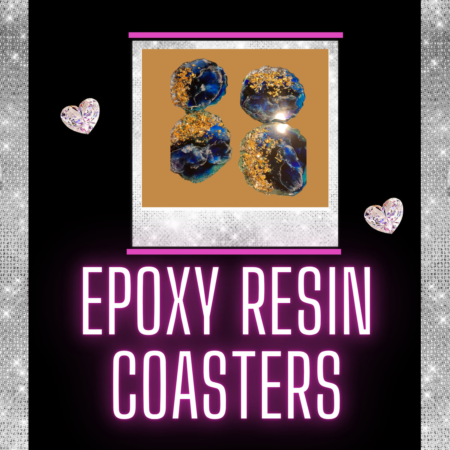 Epoxy Resin Coasters and Ceramic Coasters