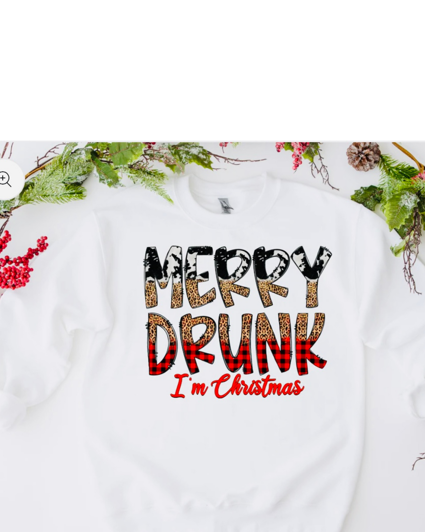 Merry Drunk Christmas Sweatshirt